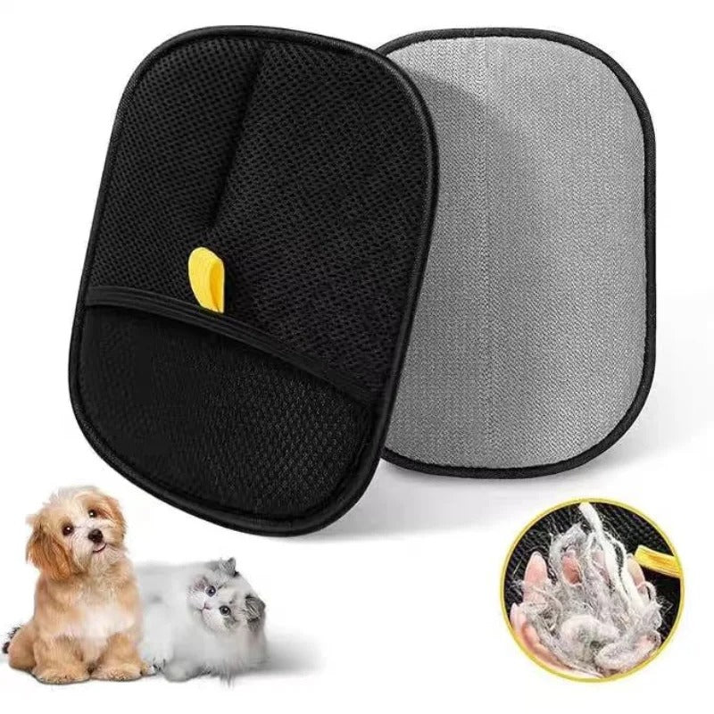 🧤 Pet Grooming Glove – Deshedding & Hair Removal for Dogs & Cats