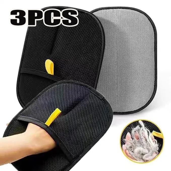 🧤 Pet Grooming Glove – Deshedding & Hair Removal for Dogs & Cats