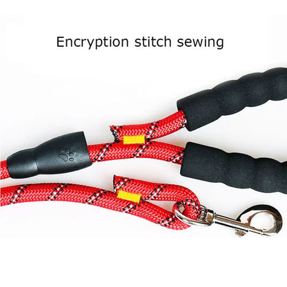 🐶 Reflective Dog Leash – Heavy-Duty & Padded Handle