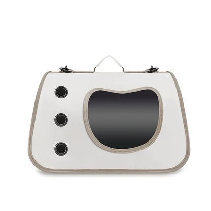 🐾 Compact Pet Travel Carrier – Foldable & Airline-Approved for Cats & Small Dogs