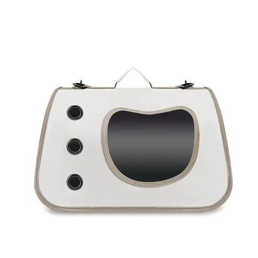 🐾 Compact Pet Travel Carrier – Foldable & Airline-Approved for Cats & Small Dogs