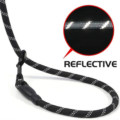 🐶 Reflective Dog Leash – Heavy-Duty & Padded Handle