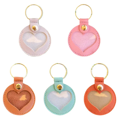 🐾 Pet Memorial Keychain – Leather Keepsake for Fur Storage & Remembrance