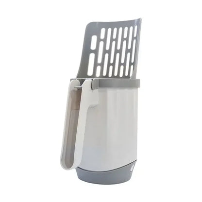 Cat Litter Scoop with Refill Bags – Durable Pet Waste Shovel for Easy Cleaning