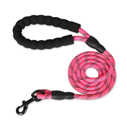 🐶 Reflective Dog Leash – Heavy-Duty & Padded Handle