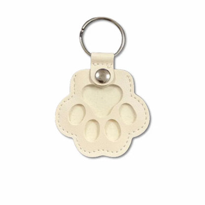 🐾 Pet Memorial Keychain – Leather Keepsake for Fur Storage & Remembrance