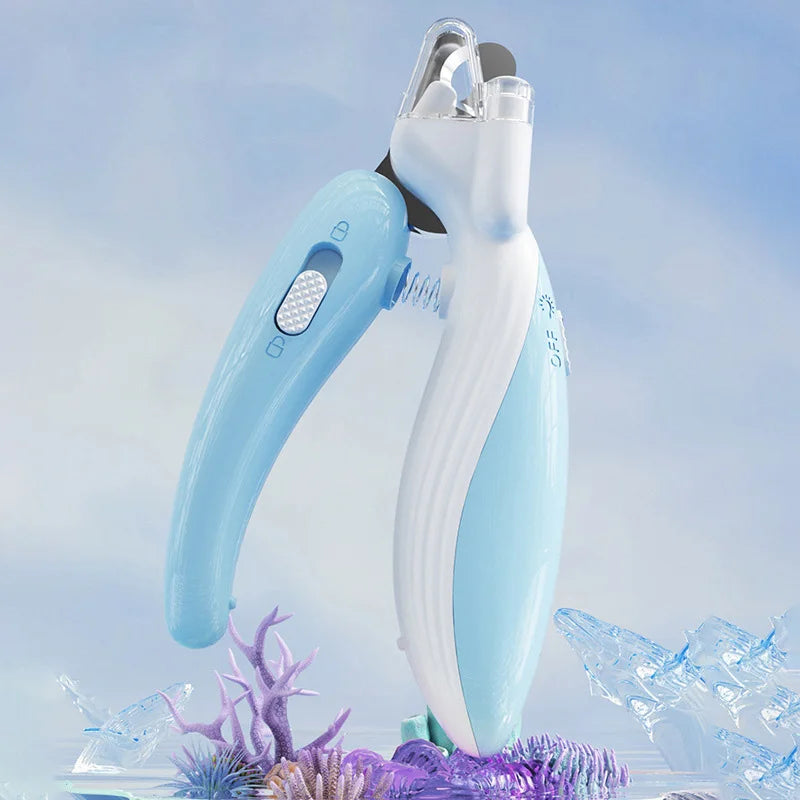 ✂️ LED Pet Nail Clippers – Safe, Precise & Stress-Free Grooming