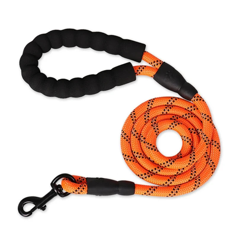 🐶 Reflective Dog Leash – Heavy-Duty & Padded Handle
