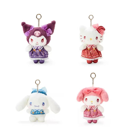 🎀 Kawaii Pet Plush Keychain – Soft, Mini & Collectible Sanrio Charm