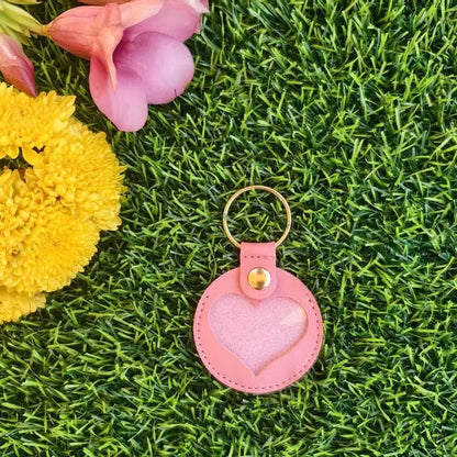 🐾 Pet Memorial Keychain – Leather Keepsake for Fur Storage & Remembrance