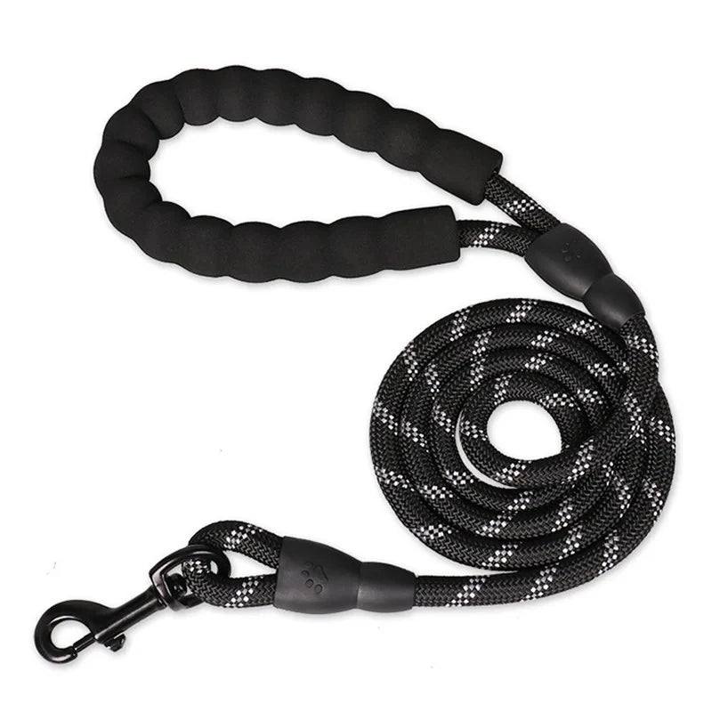 🐶 Reflective Dog Leash – Heavy-Duty & Padded Handle