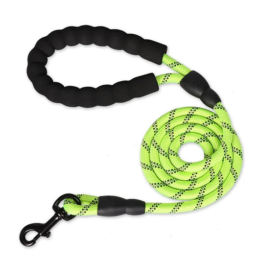 🐶 Reflective Dog Leash – Heavy-Duty & Padded Handle