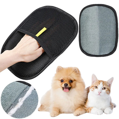 🧤 Pet Grooming Glove – Deshedding & Hair Removal for Dogs & Cats