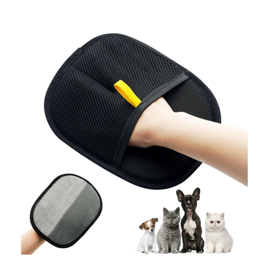 🧤 Pet Grooming Glove – Deshedding & Hair Removal for Dogs & Cats