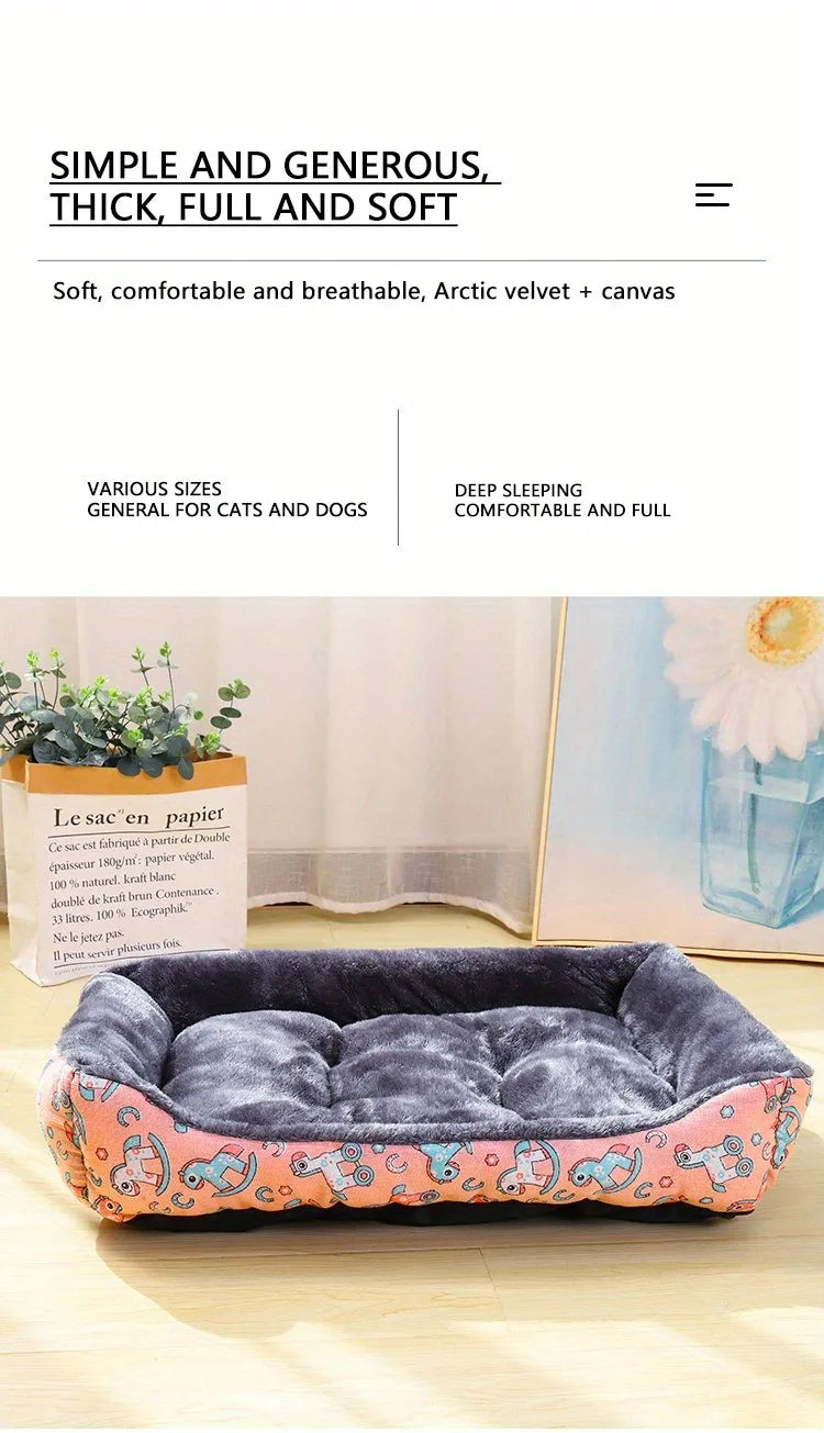 🐶 Breathable Pet Bed – Soft, Lightweight & Cozy for Dogs & Cats
