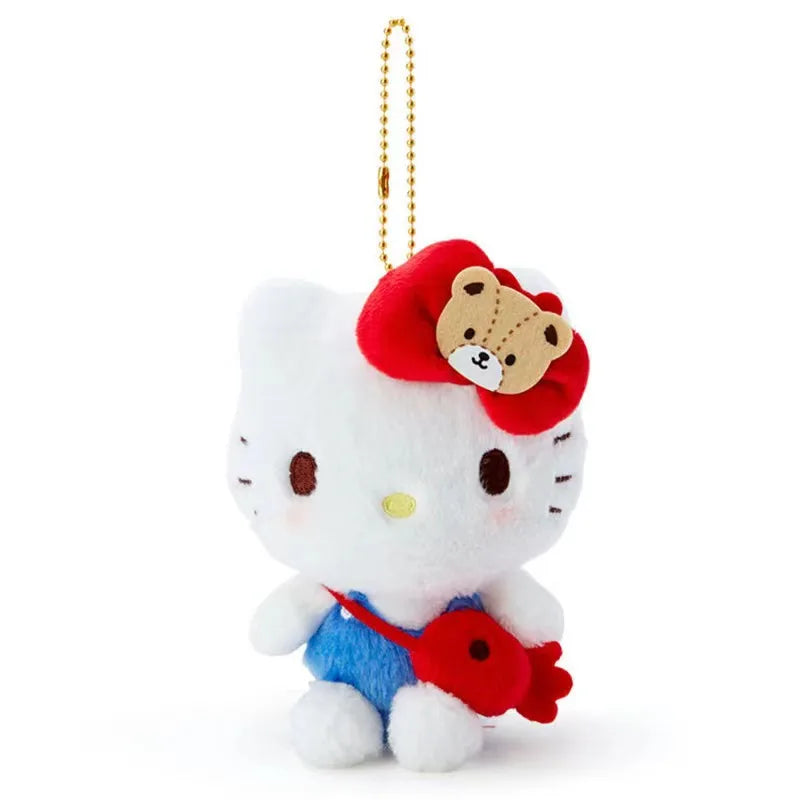 🎀 Kawaii Pet Plush Keychain – Soft, Mini & Collectible Sanrio Charm