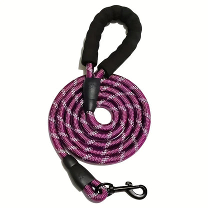 🐶 Reflective Dog Leash – Heavy-Duty & Padded Handle