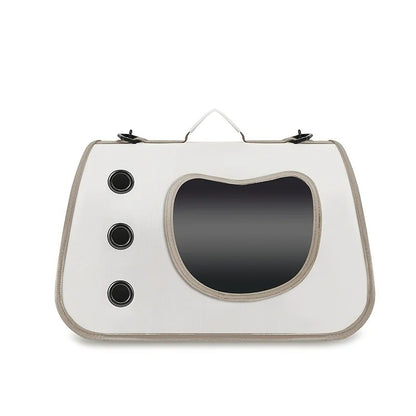 🐾 Compact Pet Travel Carrier – Foldable & Airline-Approved for Cats & Small Dogs